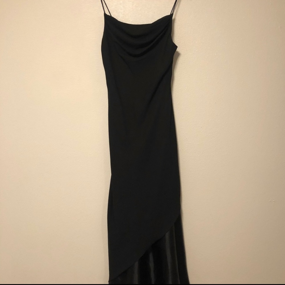 Onyx Nite Mermaid Formal Black Evening Gown